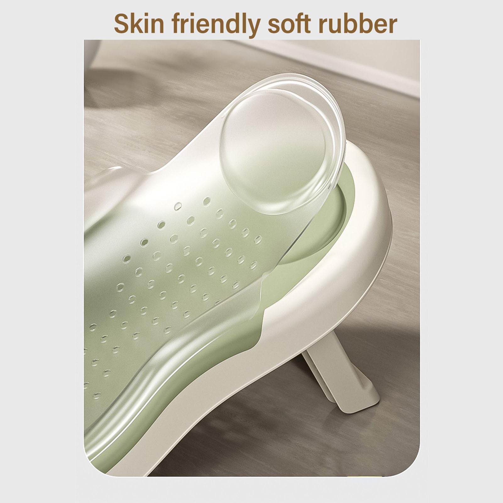 Supporto per Bagnetto, Seggiolino per Bagnetto, Vasca di Supporto Ergonomica per Bagnetto per Neonati, Seggiolino per Vasca da Bagno, Supporto Pieghevole per Bagnetto per il