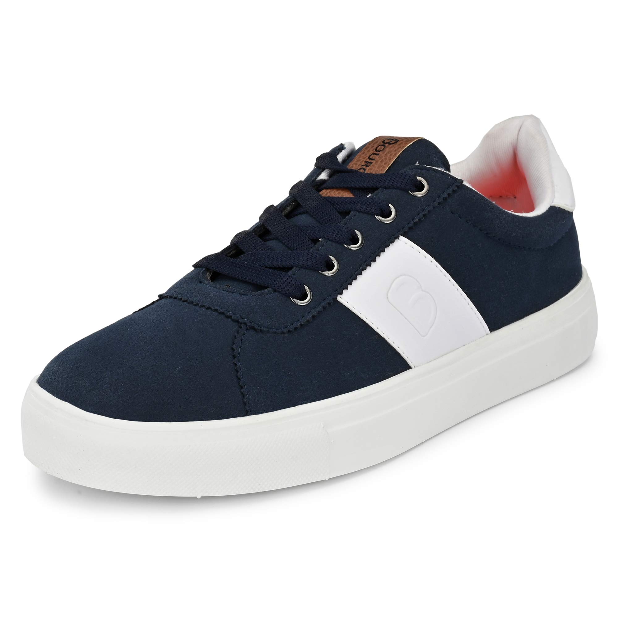 Bourge Mens Magic-26 Navy and White Sneakers - 6 UK (40 EU) (7 US) (Magic-26-06) (B085SLNQ35) Amazon Price History, Amazon Price Tracker