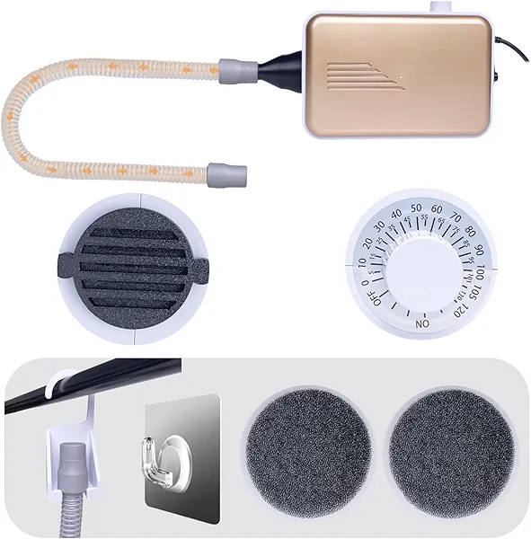 Cpap Hose Dryer with Air Filtration, 140°F High-Temperature Drying, 10 Min Quick Drying, Timer Switch, Suitable for Various Hoses