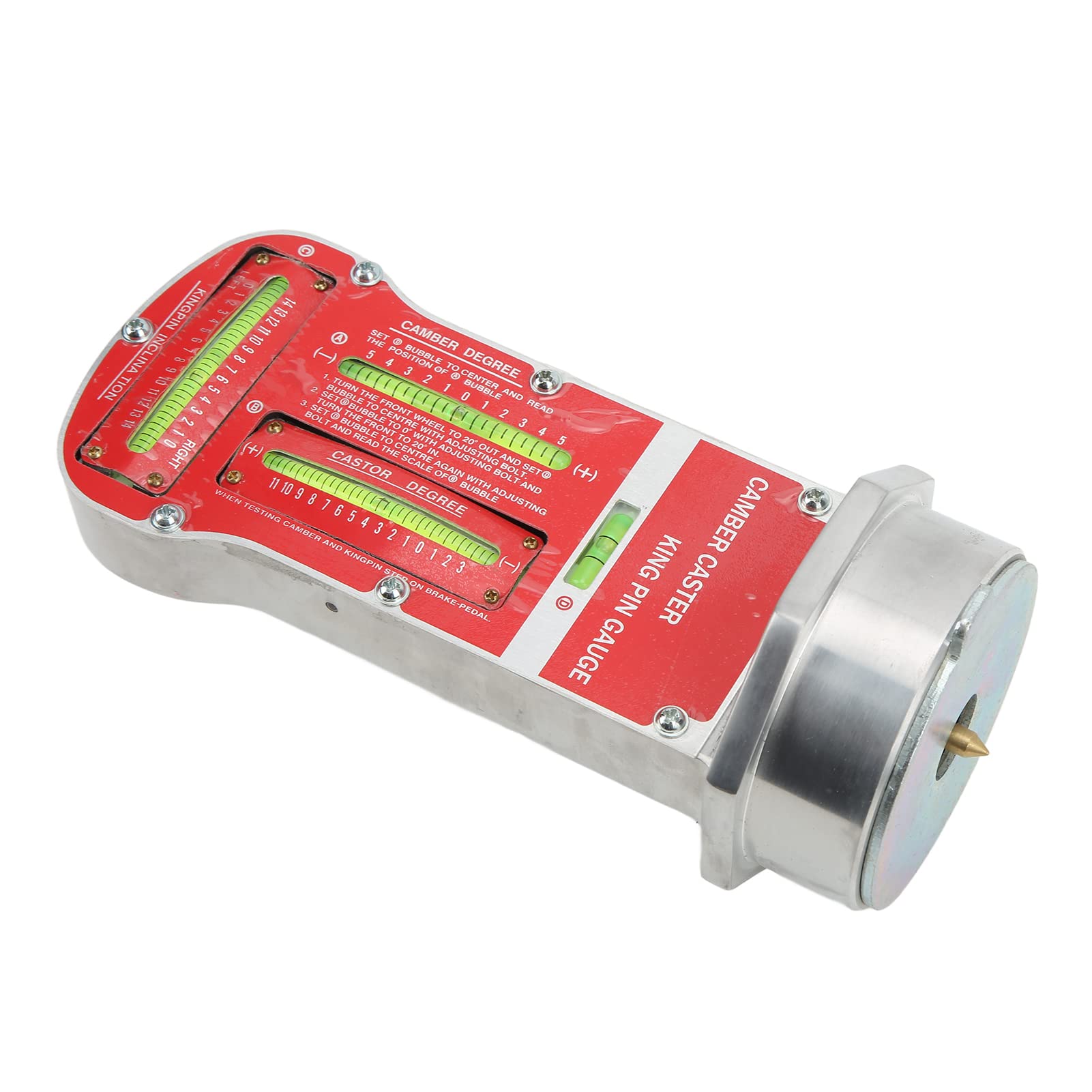 Magnetische Sturzrolle Kingpin-Messgerät Auto-Radausrichtungswerkzeug Ausrichtungsmessgeräte Werkzeuge für Automobil-LKW-Metall-Sturzrollenmessgerät