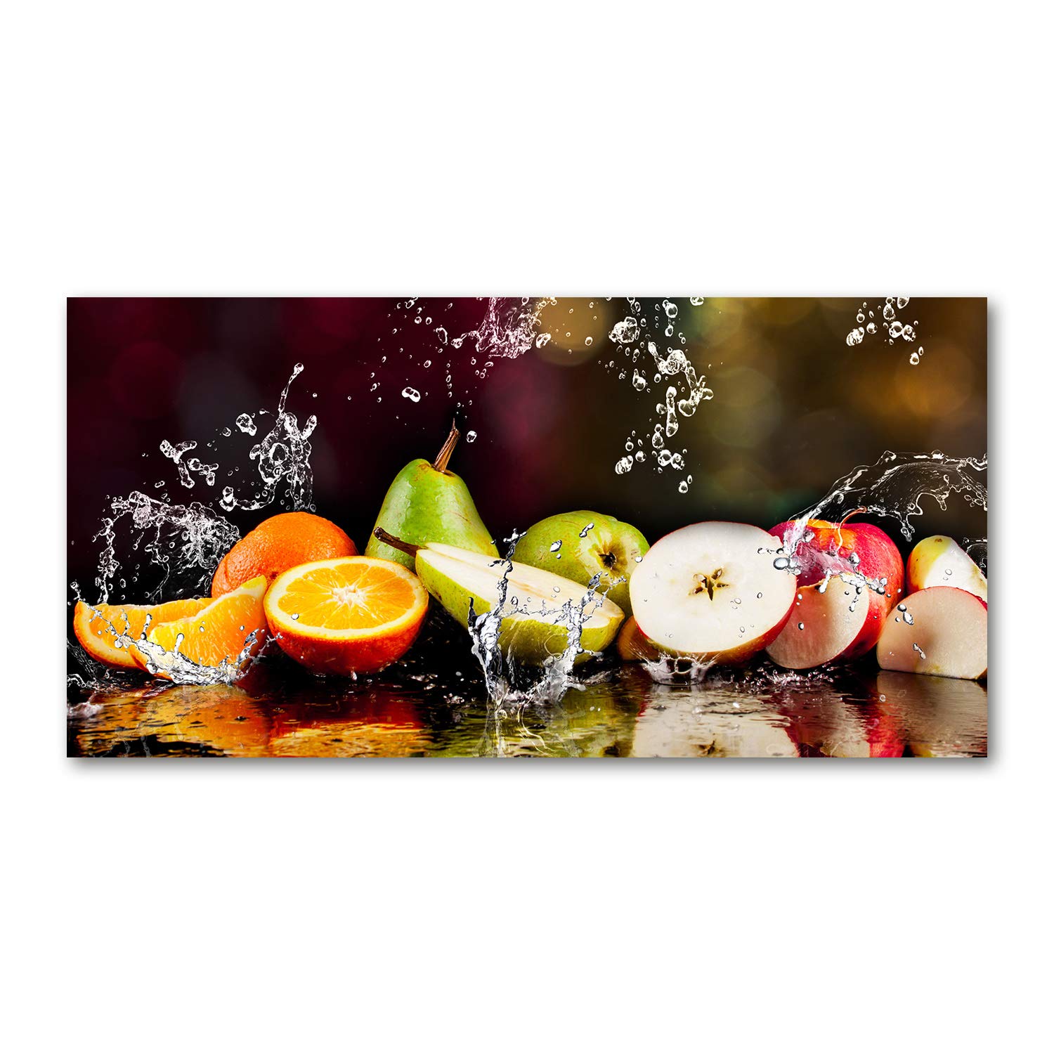 Déco murale acrylique La fruta y el Agua pour une cuisine lumineuse