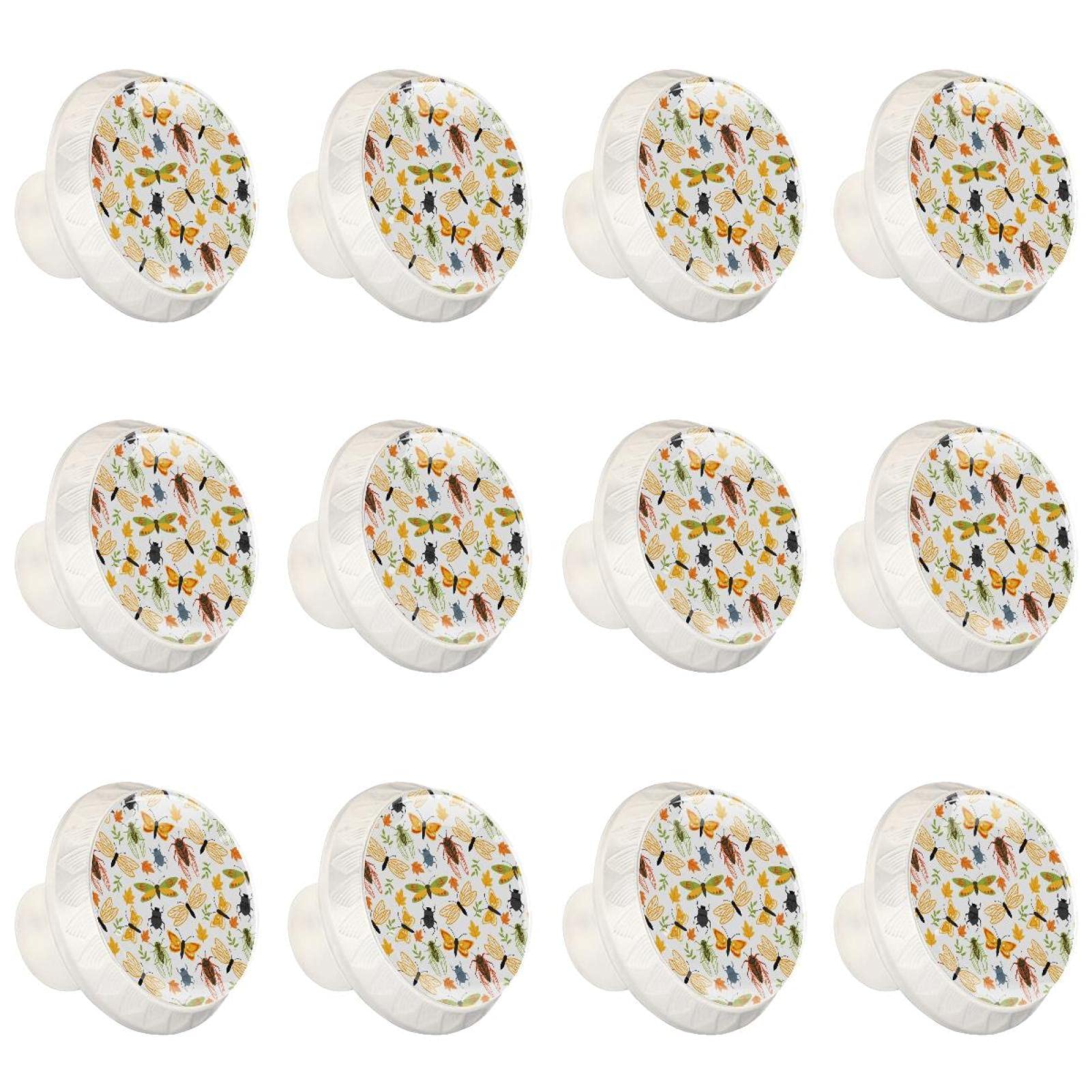 Armoires de cuisine boutons ronds nature poignée tiroir commode placard x12