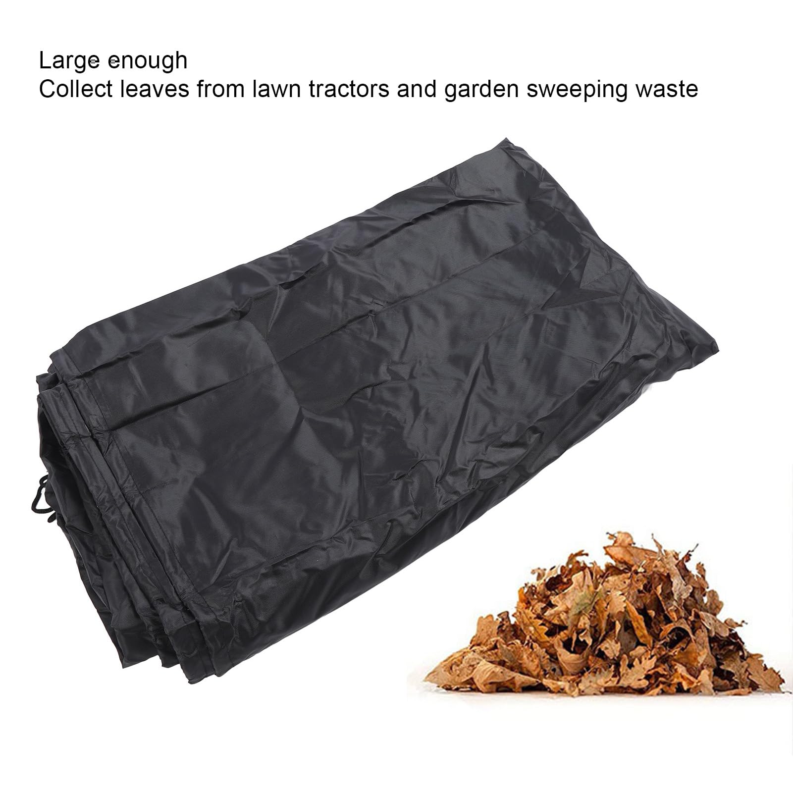 Bolsa para Hojas de Tractor cortacésped Tela Oxford 420D |Recolector de cortacésped de Gran Capacidad para césped y Hojas |Atrapasueños de jardín de fácil instalación para Patios