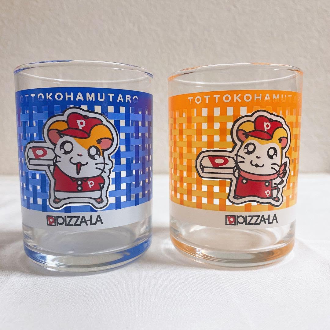 Amazon | Pizza-la ピザーラ とっとこハム太郎 コラボ グラス 4