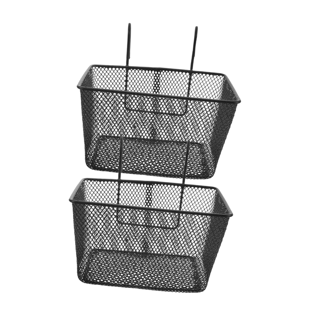 Sosoport 2piezas Cesta Delantera Bicicleta Eléctrica Resistente para Patinete Decorativa