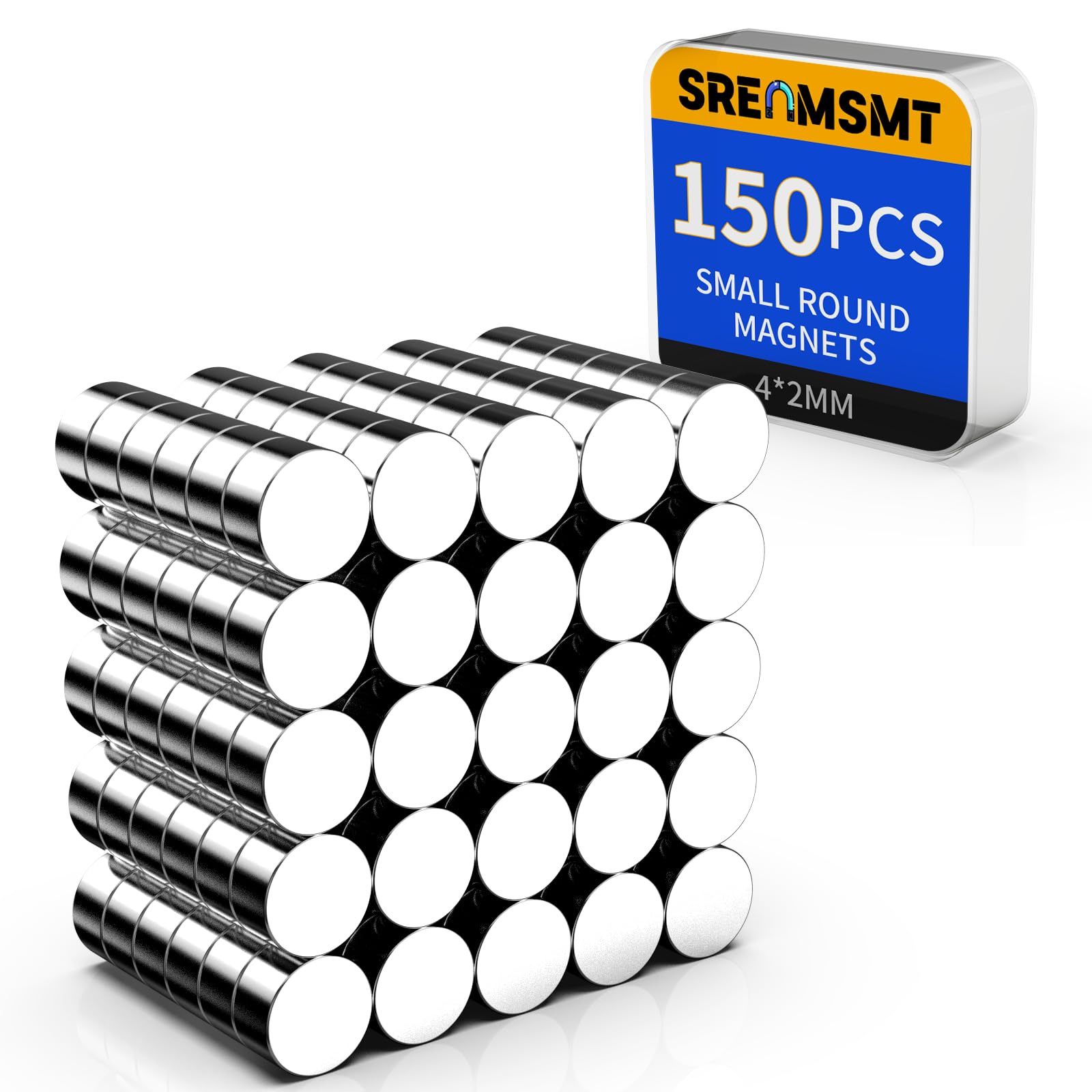 Small Magnets, 7 Sizes Neodymium Magnets for Crafts, 290 Pack — Amazon image 8