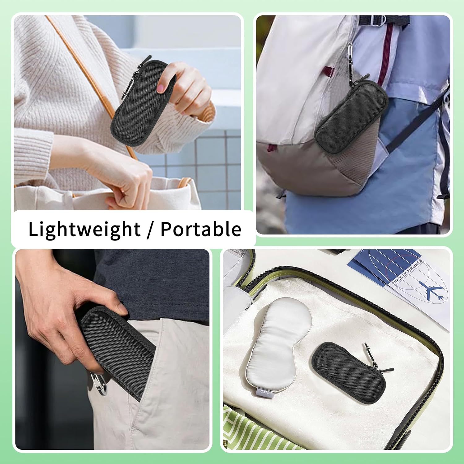 RLSOCO Carrying Case for KardiaMobile 6L/6L Max EKG Monitor, FDA-Cleared Heart Monitor (Case Only)