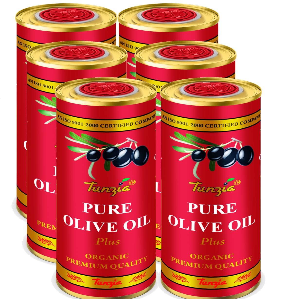 Buy Tunzia Olive Oil 125 ml For Skin care (Set Of 6) Online at Low