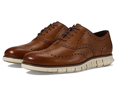 Cole Haan Zerogrand Wing Tip Oxford (British Tan) Men