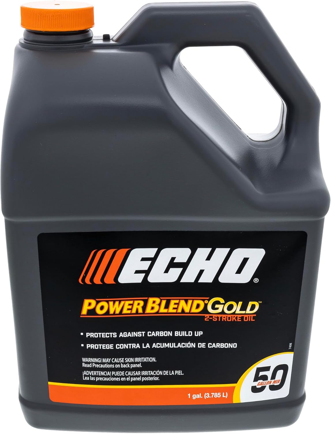 6450050G Power Blend Gold Oil Mix 50:1 for 2-stroke/2cycle Outdoor Power Equipment, High-Performance Semi-Synthetic, Low Smoke Emission 128 fl oz (1 Gal.)