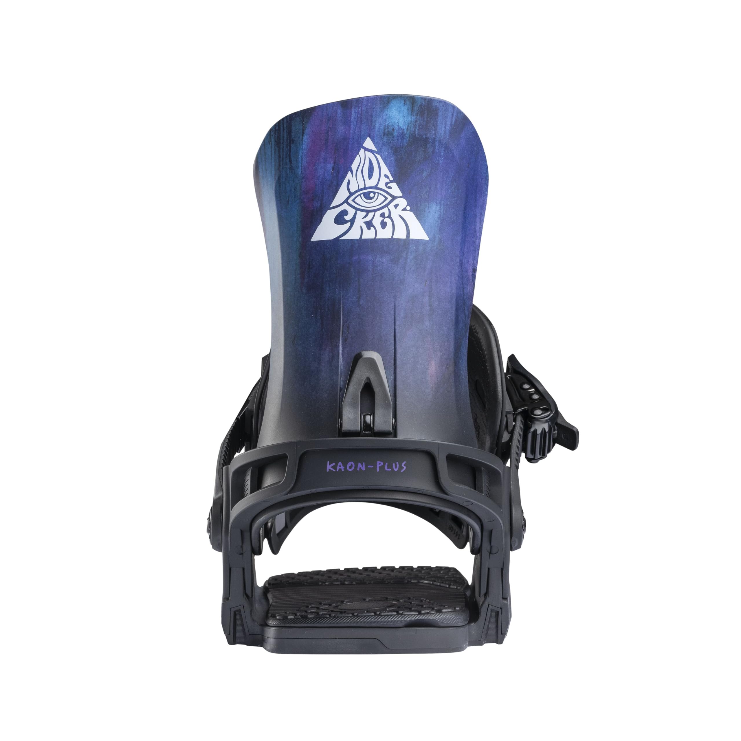 Nidecker Kaon Plus Fixations de Snowboard - Bio-Strap renforcée, Plaque de Base N-Flex et Confort ExoFrame