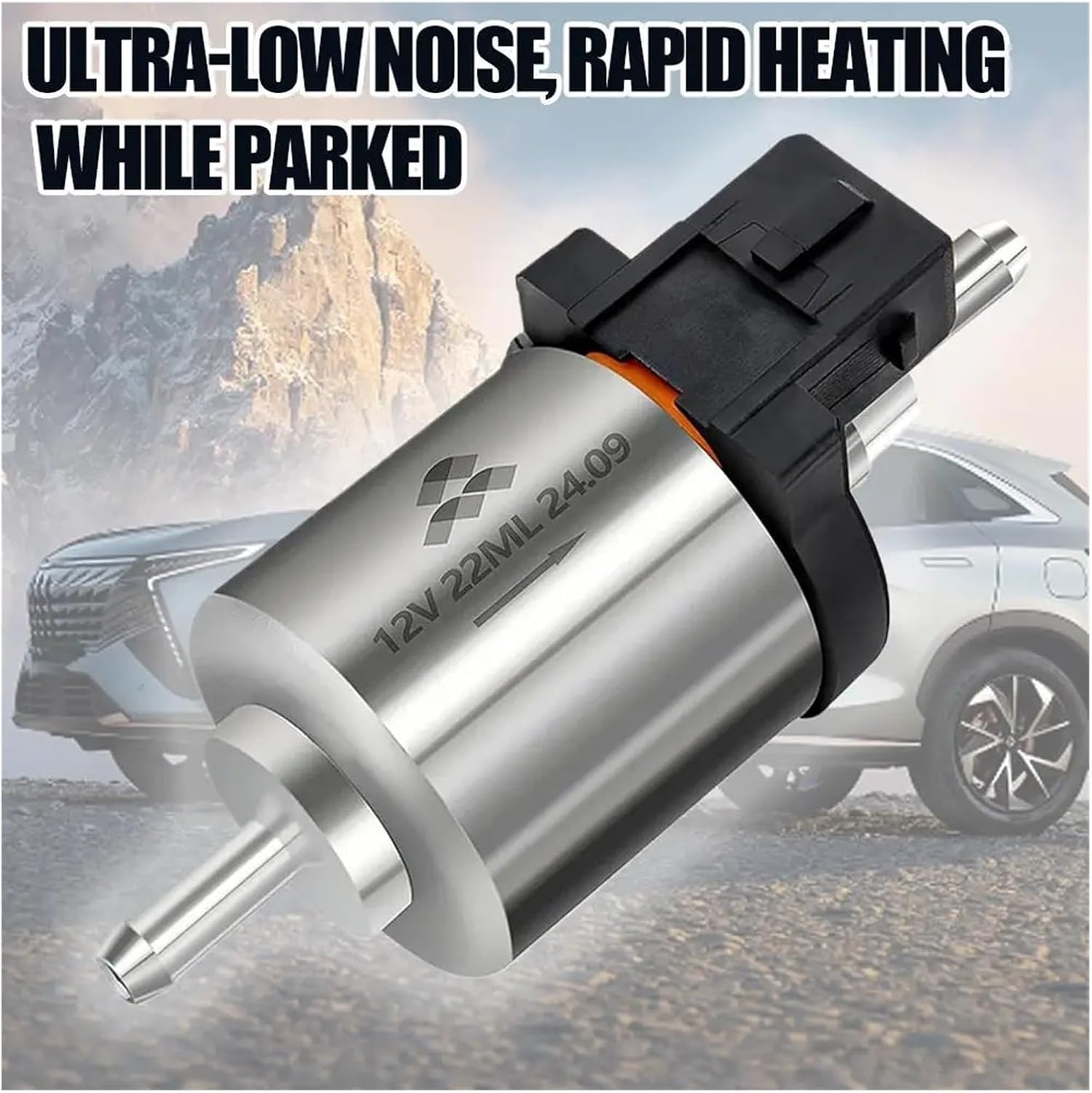 12V 22ML Ultra Silent Oil Pump For Car Diese Heater Low Noise Fuel Pump, Stable Performance Replacement Part For Parking Heater