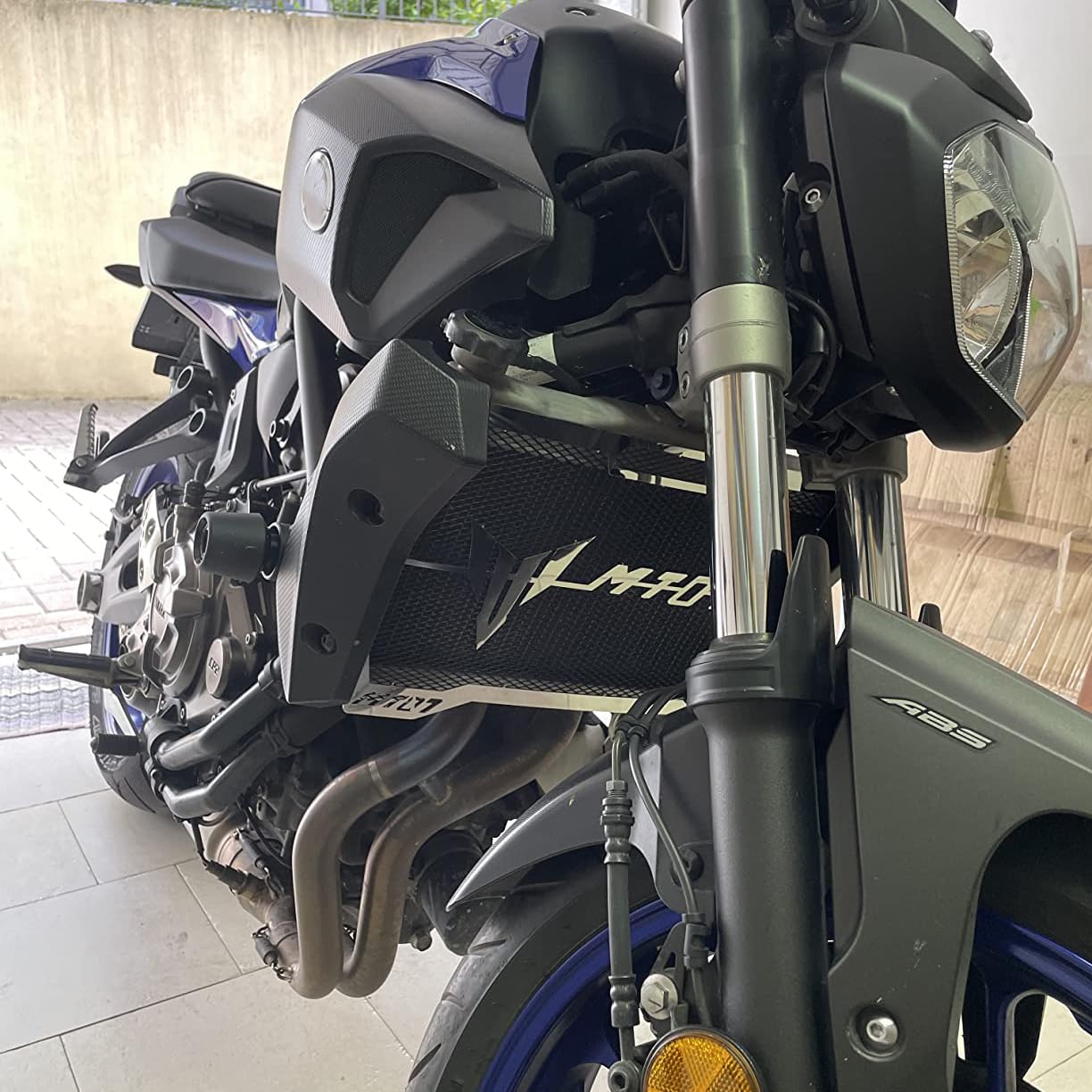 Protezione Griglia Radiatore Protezione Protettore in Acciaio Inossidabile per MT07 MT-07 MT 07 2014-2020