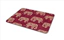 ZORI RED Elephants Gaming Mouse Pad - Computer Laptop PC| Work from Home/Office | Anti-Skid, Anti-Slip, Rubber Base | (MP341_RED_Elephants) gallery image