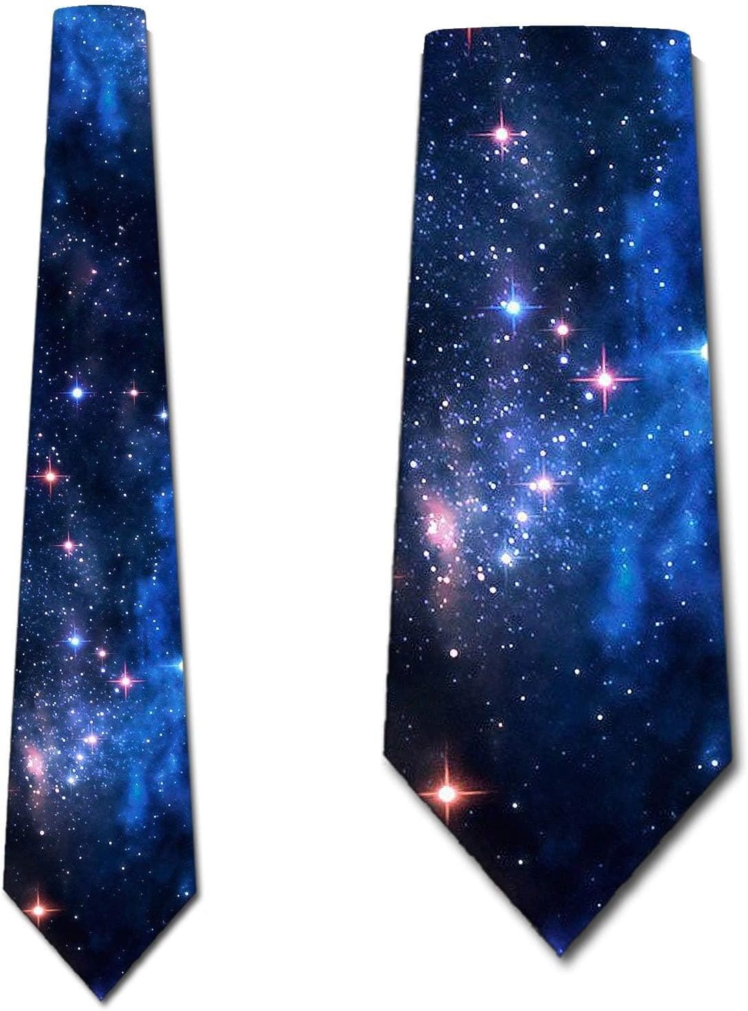 Three Rooker Space Ties Mens Outer Space Galaxy Necktie