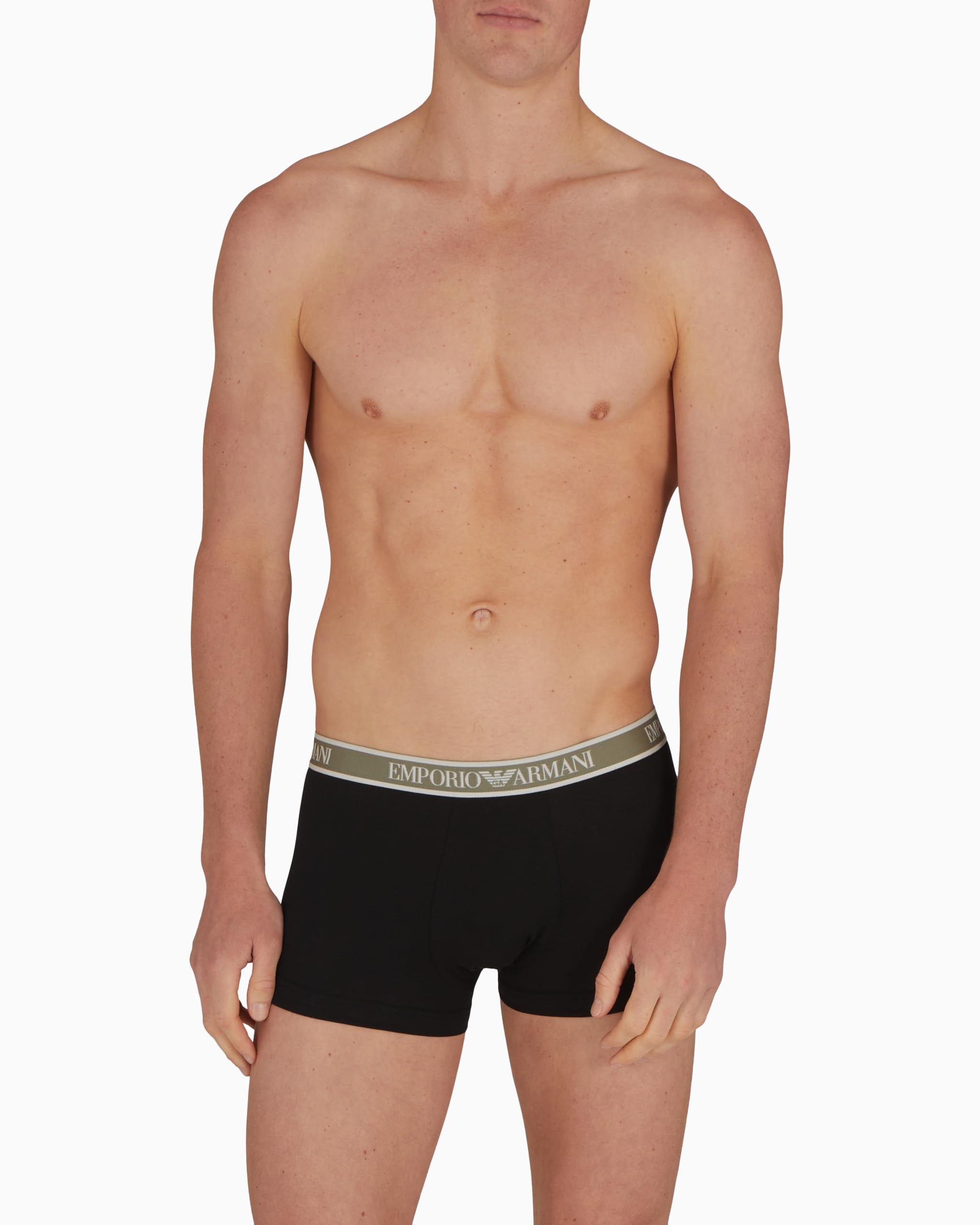 Emporio Armani 3-Pack Trunk Bañadores Ajustados para Hombre Hombre (Pack de 1)