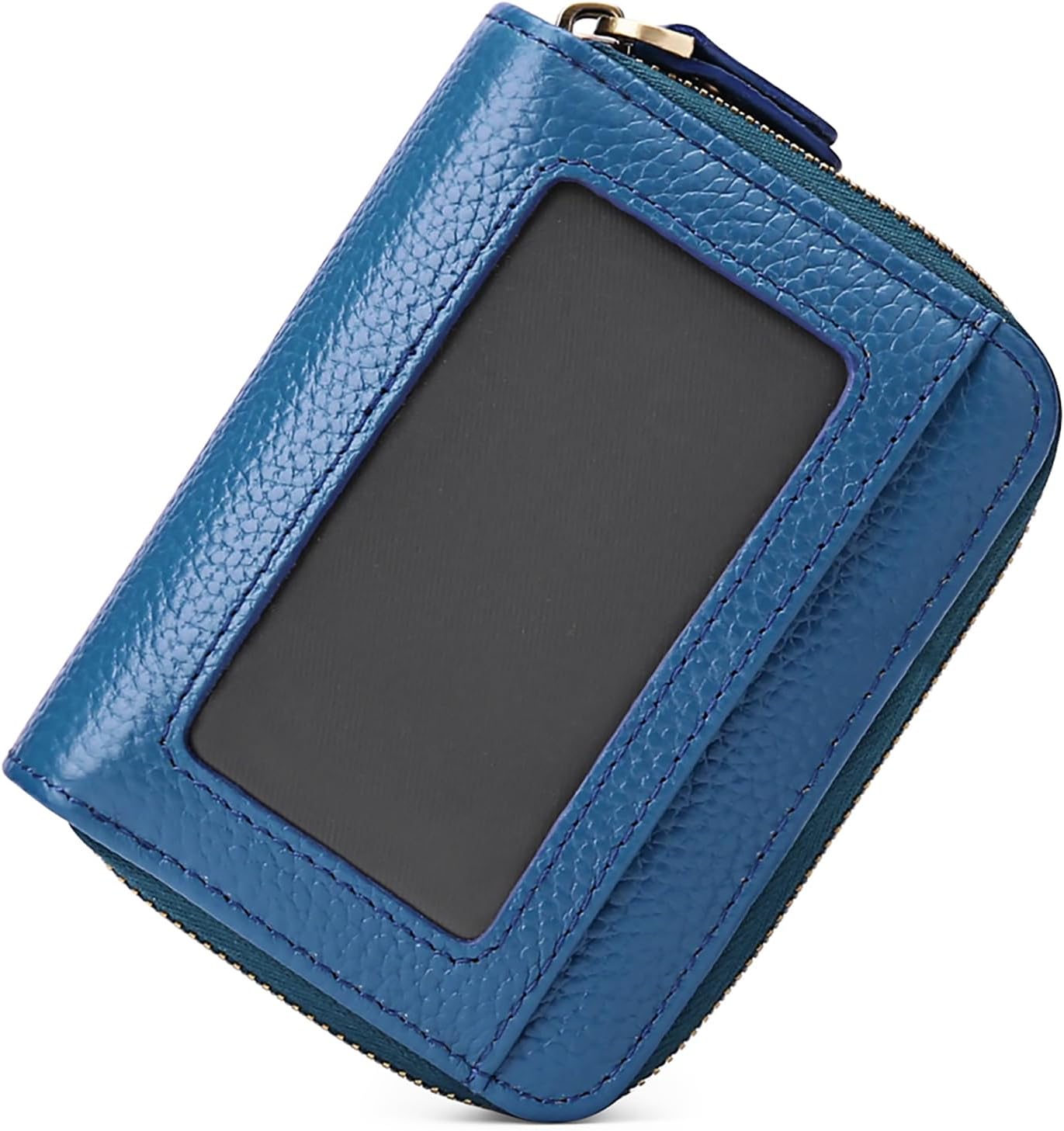 GOIACII Small Genuine Leather Wallet for Women, RFID Blocking Credit Card Holder Wallet - Image 6