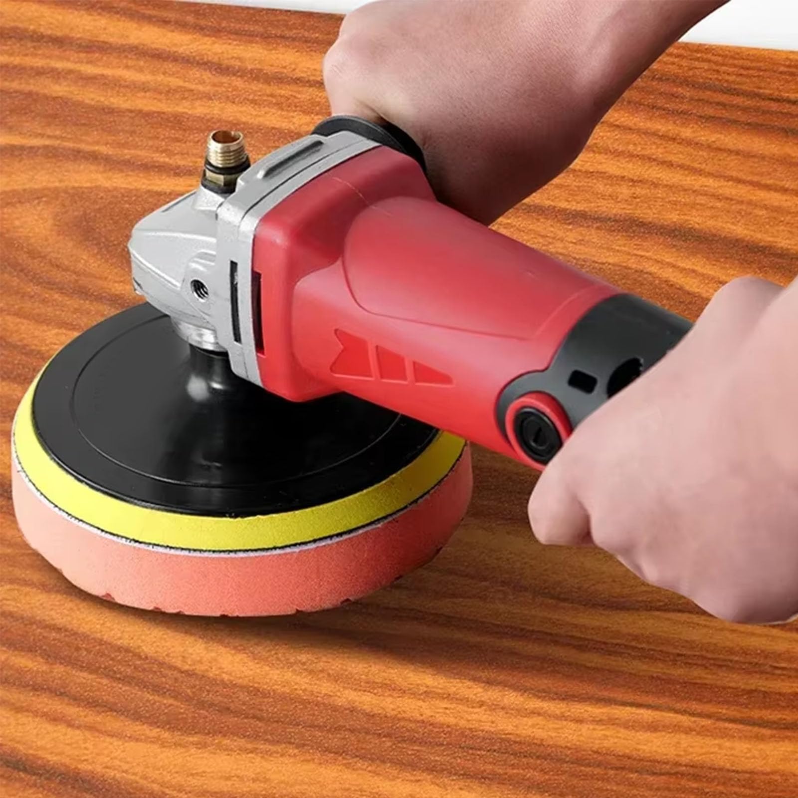 Lucidatrice elettrica a Umido per Uso Domestico, lucidatrice per Pietre a iniezione d'Acqua Portatile da 900 W 6 Marce per lucidatura di Pavimenti smerigliatrice angolare