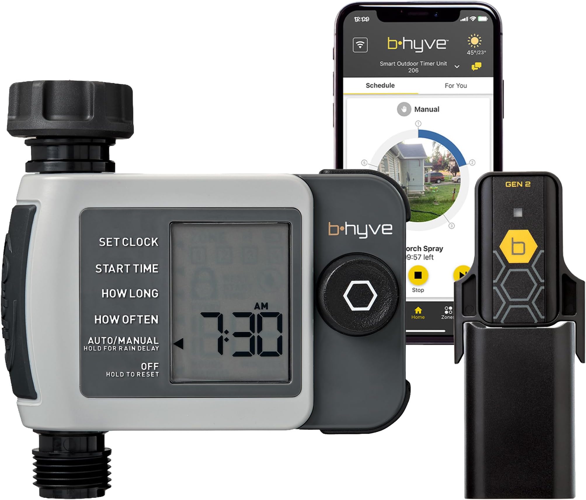 B-hyve Smart Hose Faucet Timer