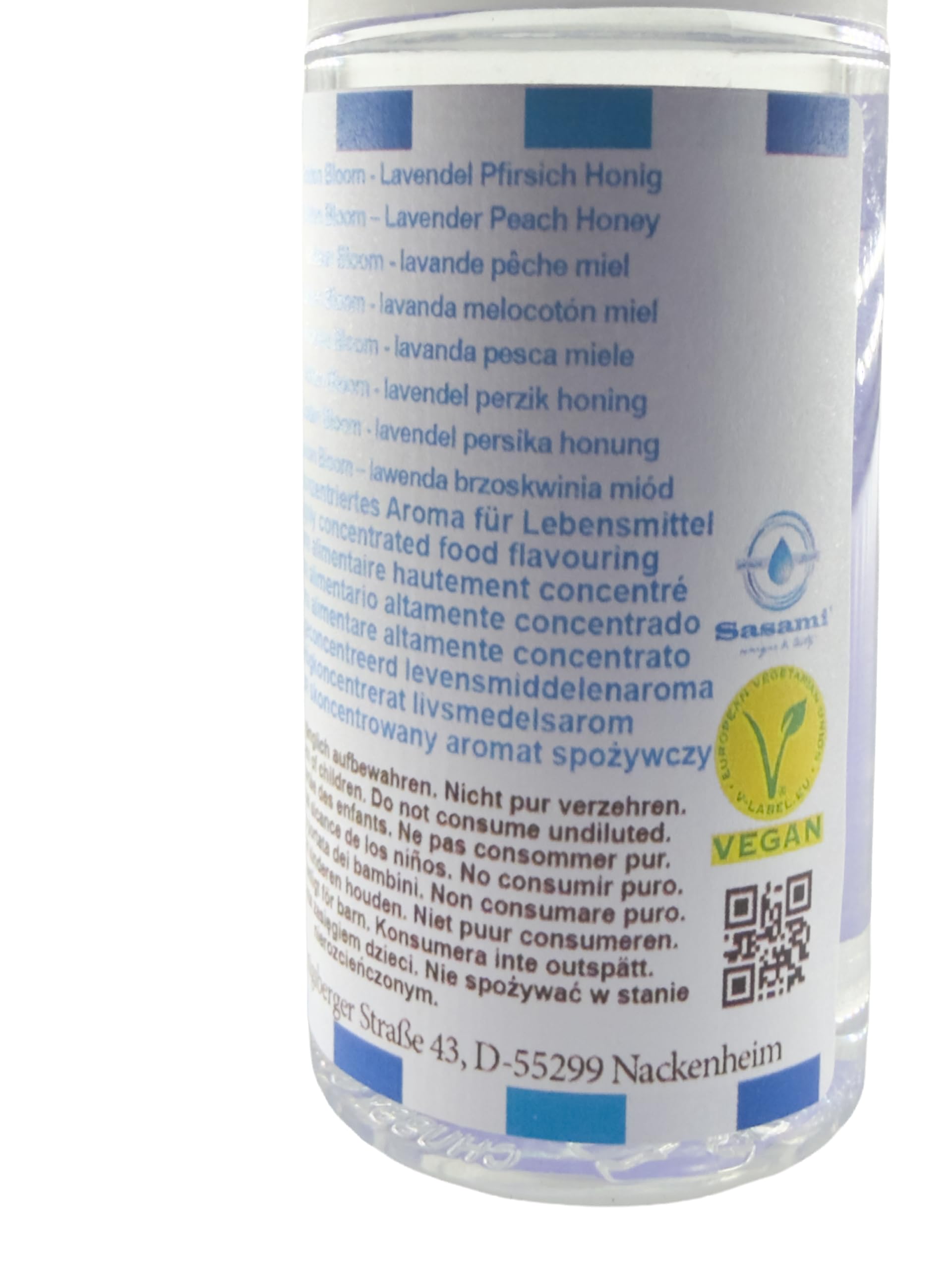 Golden Bloom – lawenda brzoskwinia miód aromat koncentrat – Wegański – Sasami – 100ml