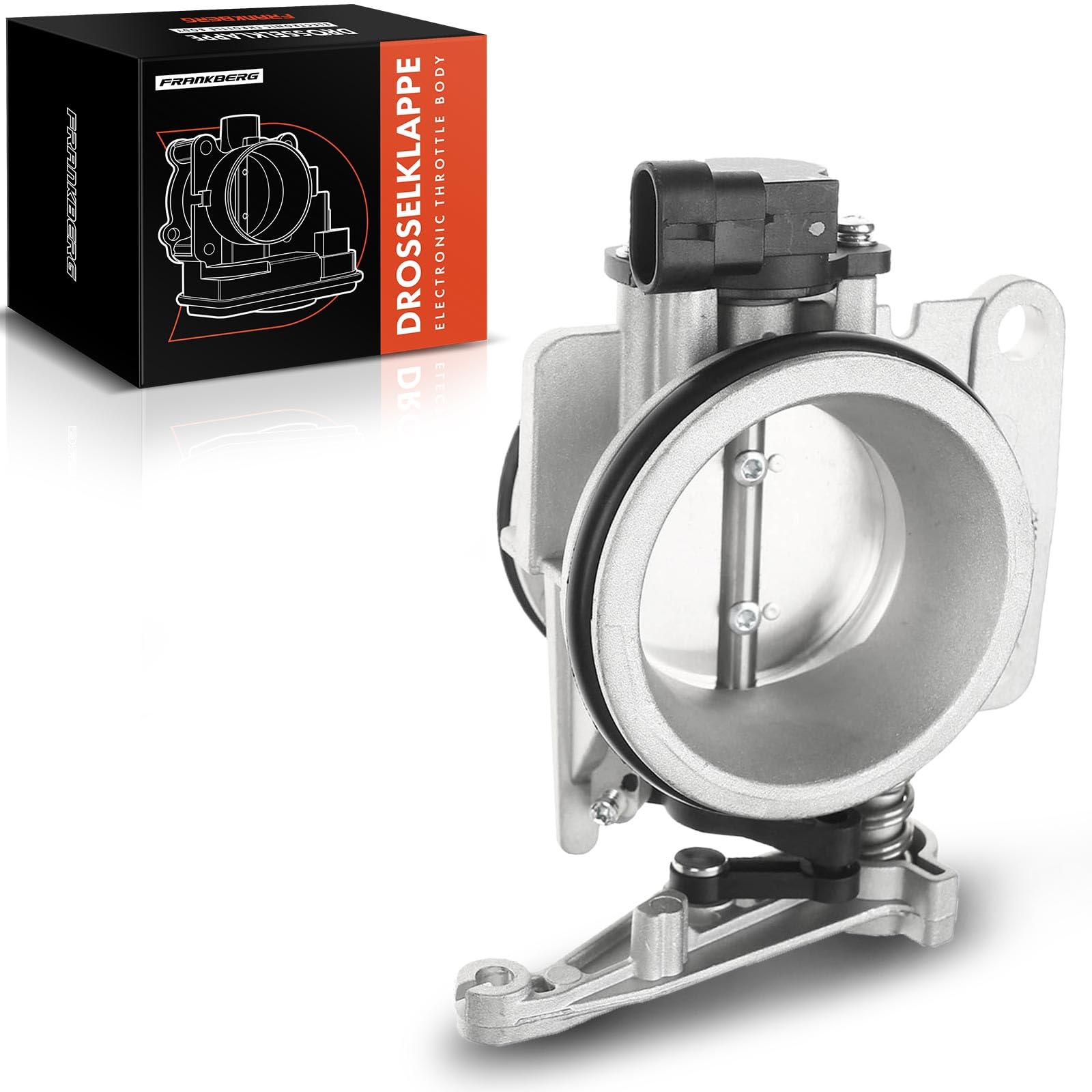 Frankberg Papillon des gaz, corps de papillon 7700102870 | Compatible avec: Logan MCV KS, M.e.g.a.n.e III Coupé DZ0/1, M.e.g.a.n.e II Coupé-Cabriolet EM0/1, Scénic I MPV FA0 JA0/1