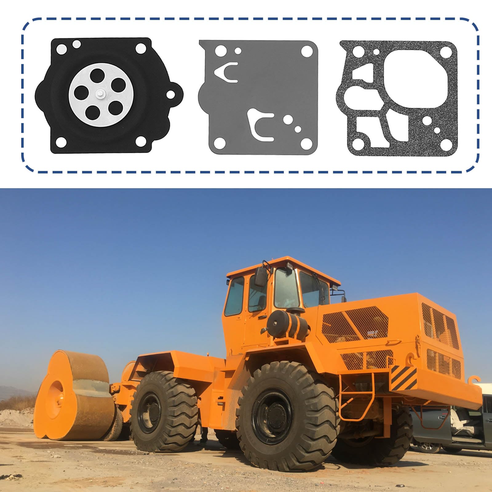 Create Idea Vergaser Dichtungssatz - 2 Sets Für Robin EC08 EC12 Motoren