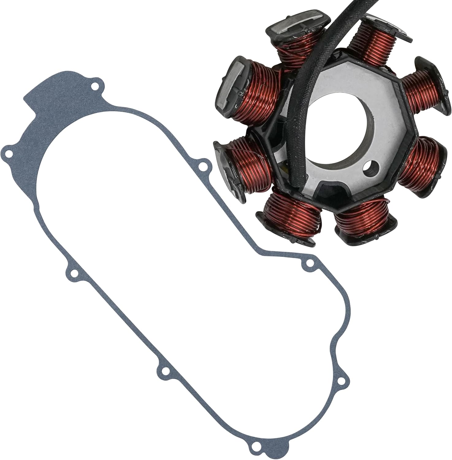 Caltric Stator and Gasket Compatible With Arctic Cat 90 Dvx 2006-2018/90 2X4 2006-2018