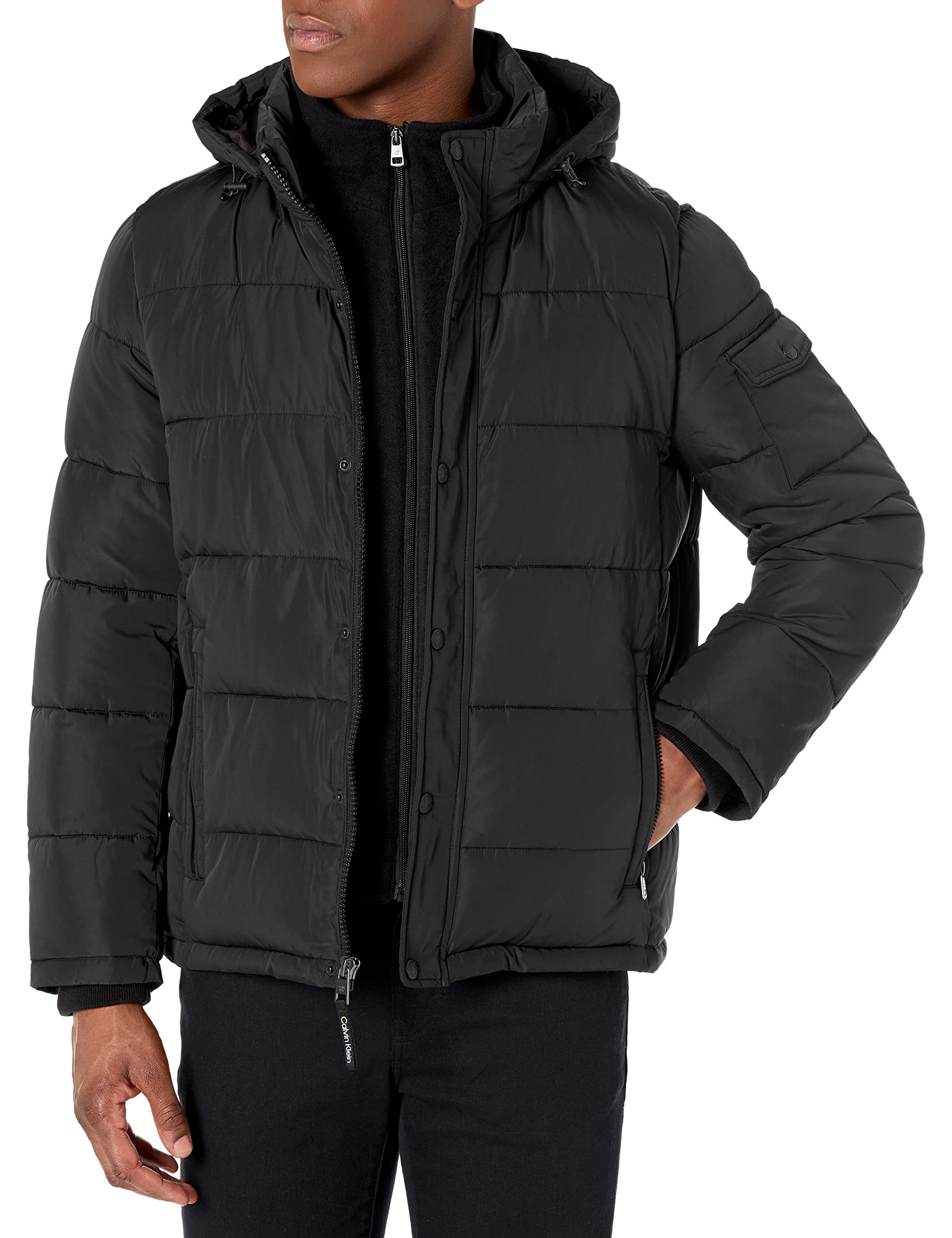 Men's Alternative Down Puffer Jacket with Bib