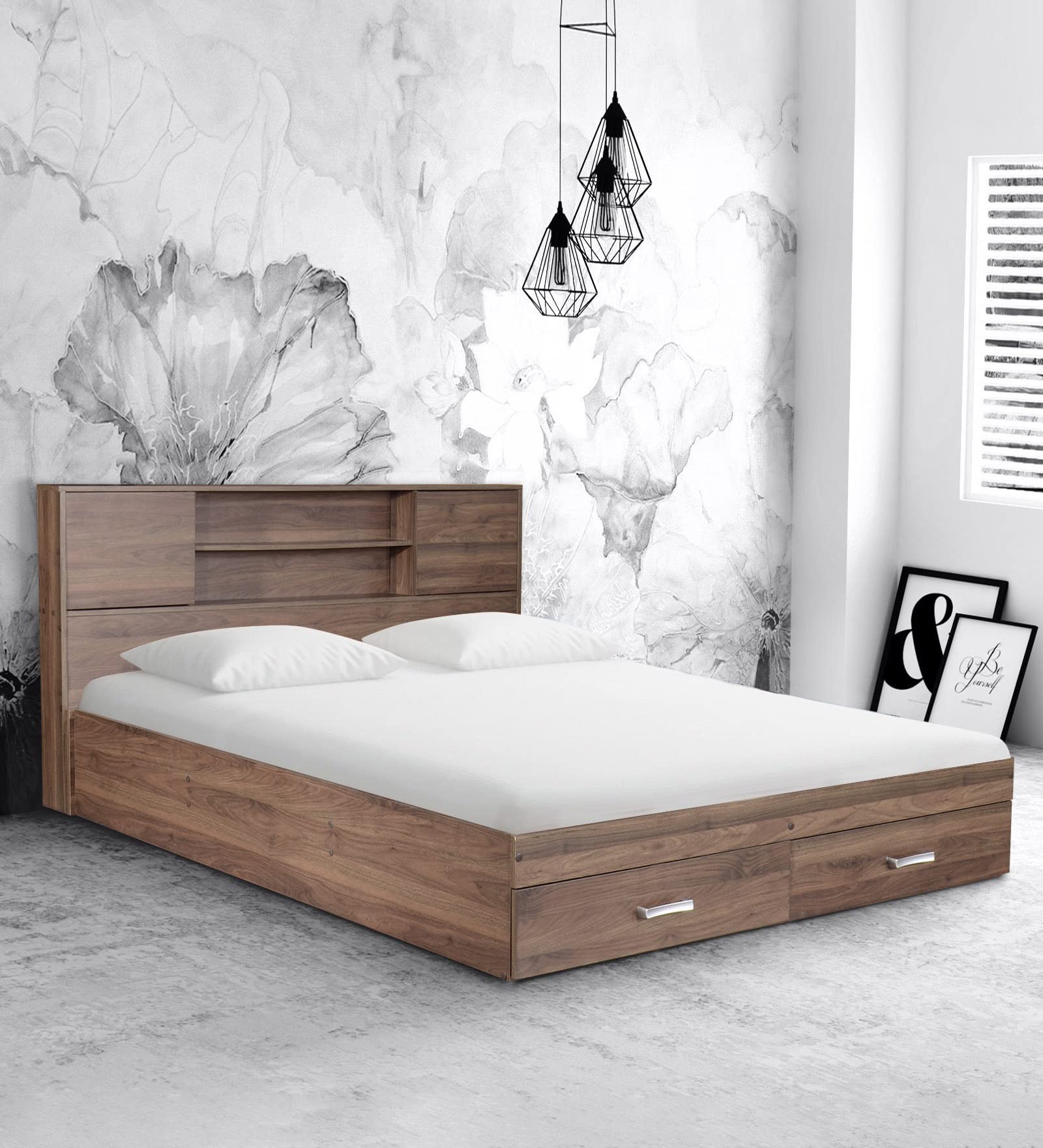 Sheesham Wood Bed Queen Size Cot Pepperfry Pepperfry Queen Size