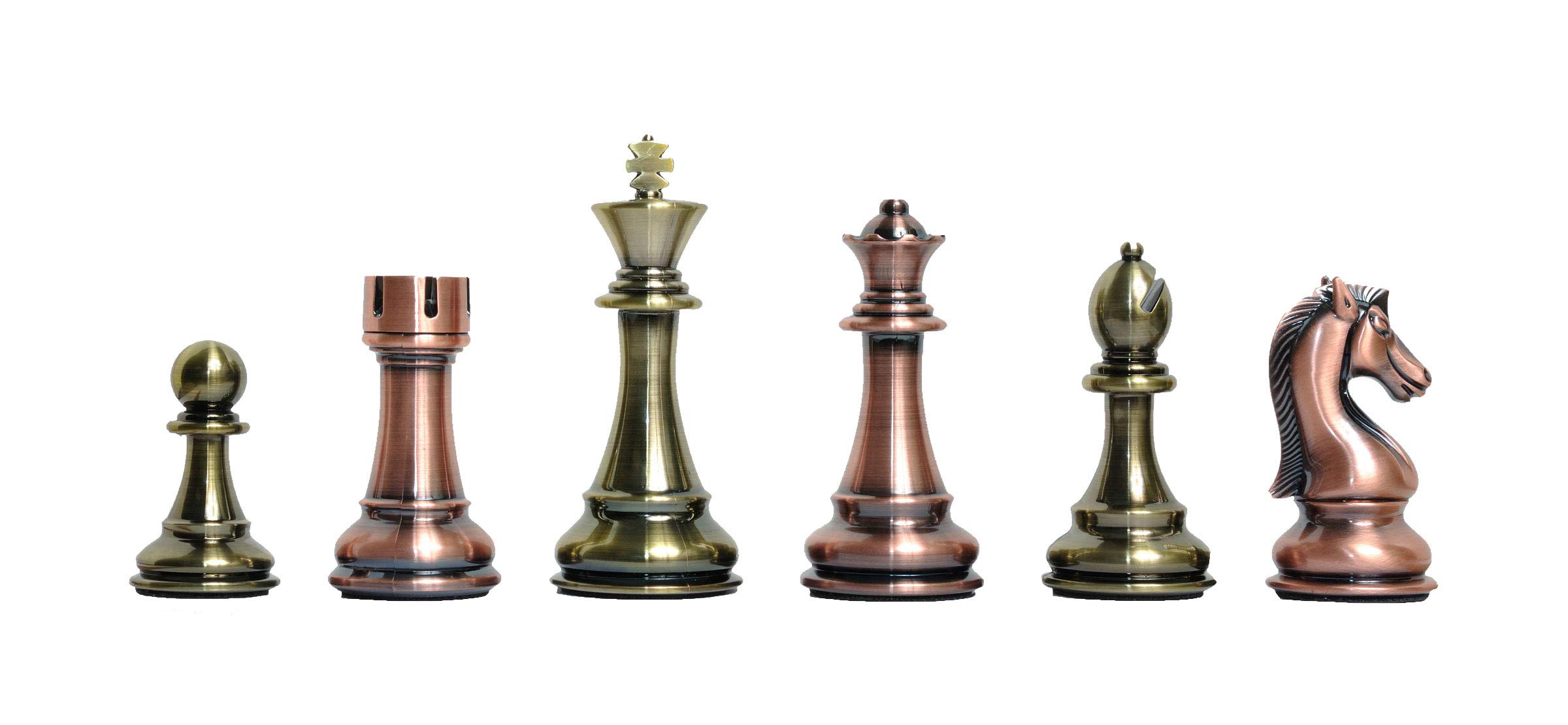 The House of Staunton The Candidates Series Chess Set - Pieces Only - 4.25
