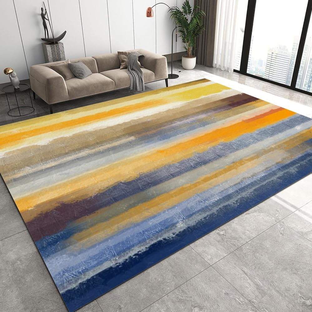 Tapis flanelle antidérapant facile à nettoyer 120x160 cm résistant et doux pour chambre enfant