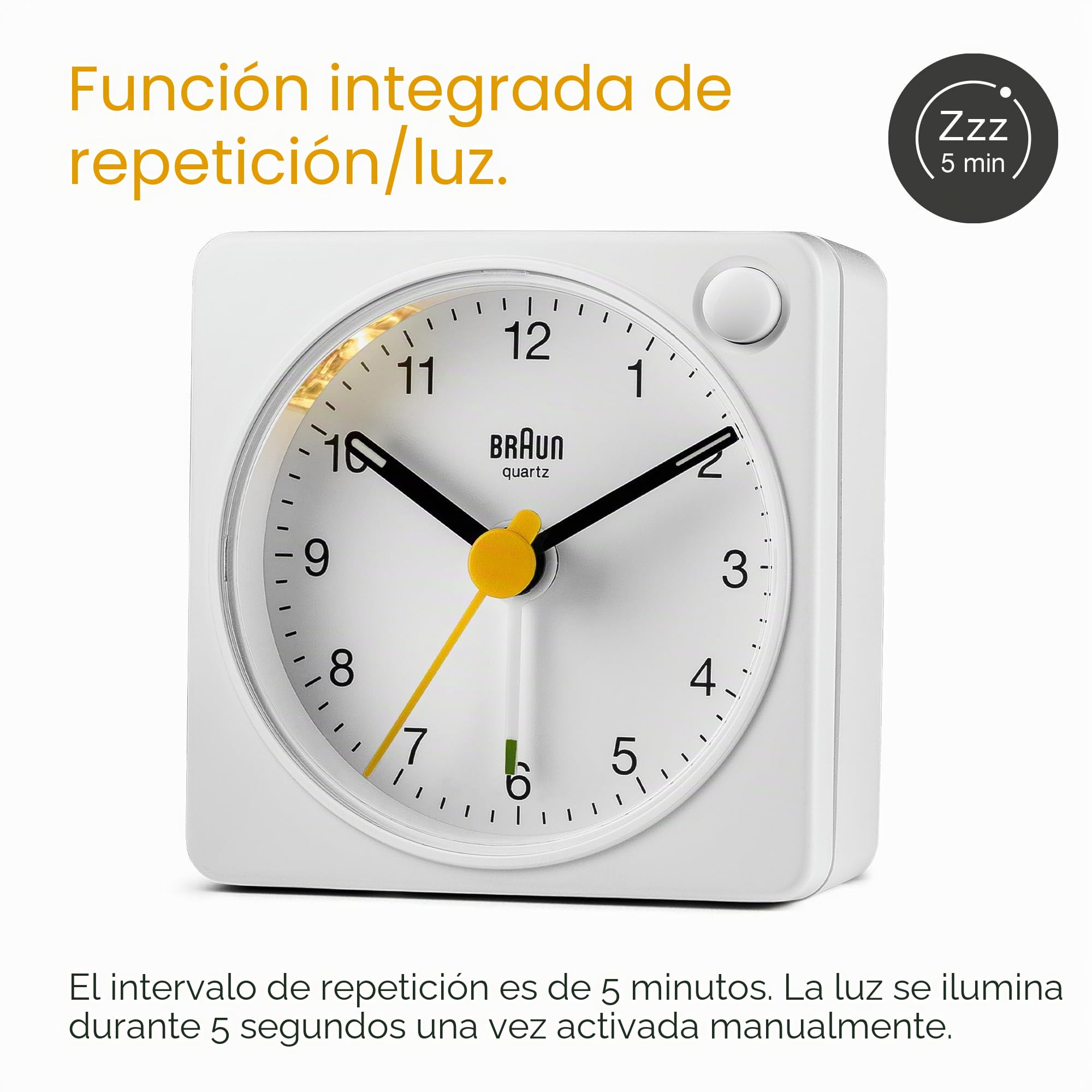 Braun Reloj Despertador
