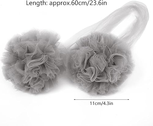 Miniatura 9 de Decoración de cama de bola de flores, red de cama de bebé, red para cama de bebé, bola de flores colgante, accesorios de cuna, decoración de