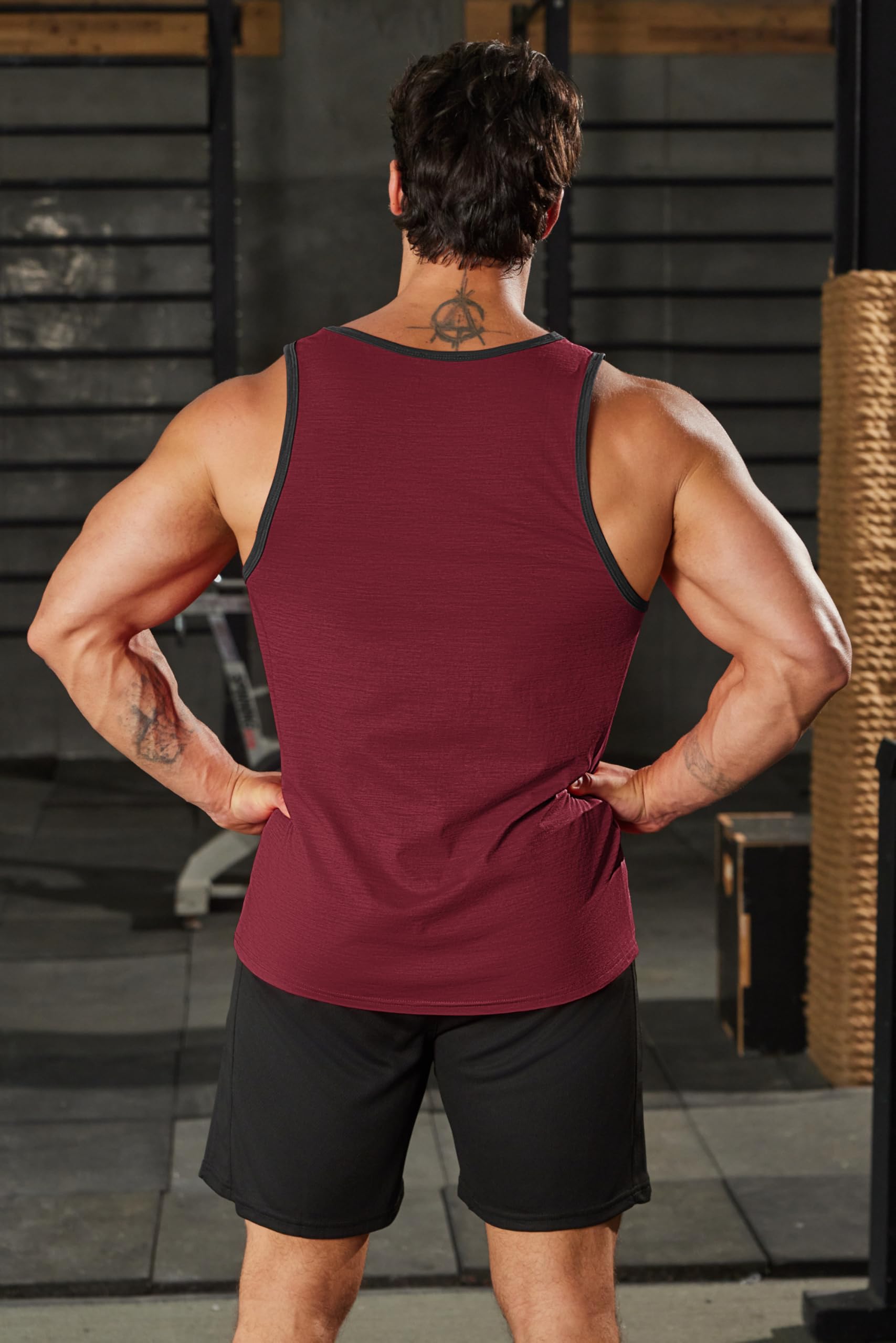 COOFANDY Canotte da allenamento da uomo, senza maniche, da corsa, palestra, bodybuilding muscolare