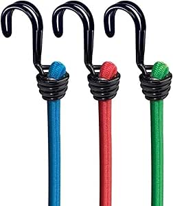 Neikafan 12 Pz Corda Elastica Con Gancio Ini Cavi Elastici Con 2 Ganci Elastici Con Ganci - Foto 12