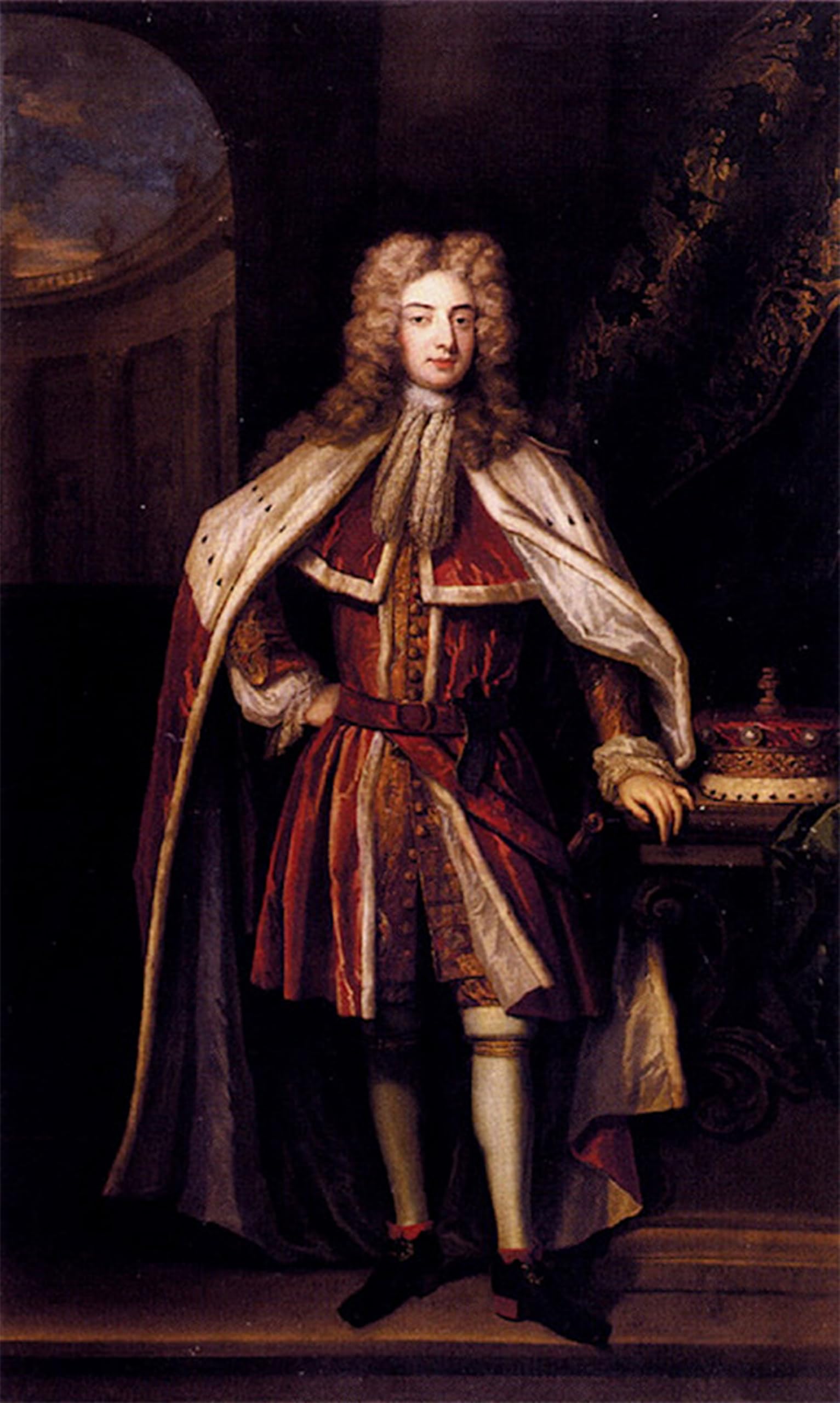 ARTXLXXBN Famous Print Painting Colorful Art Print Portrait of th Baron Dudley And rd Baron Ward Murray Canvas Art Decorations for Home Decor 60x90cm