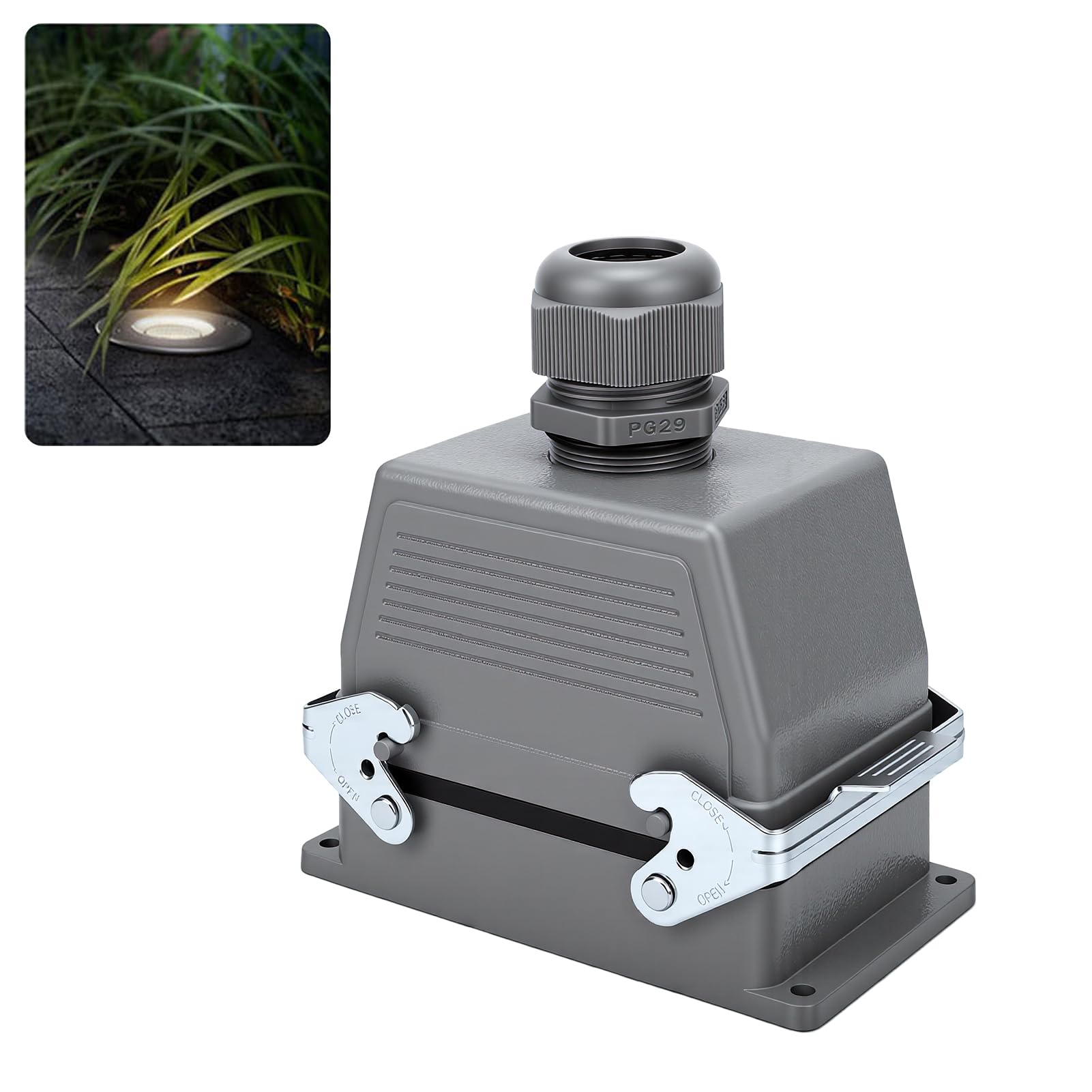 Schwerlast-Steckverbinder 48 Pin mit IP68-Schutzart
