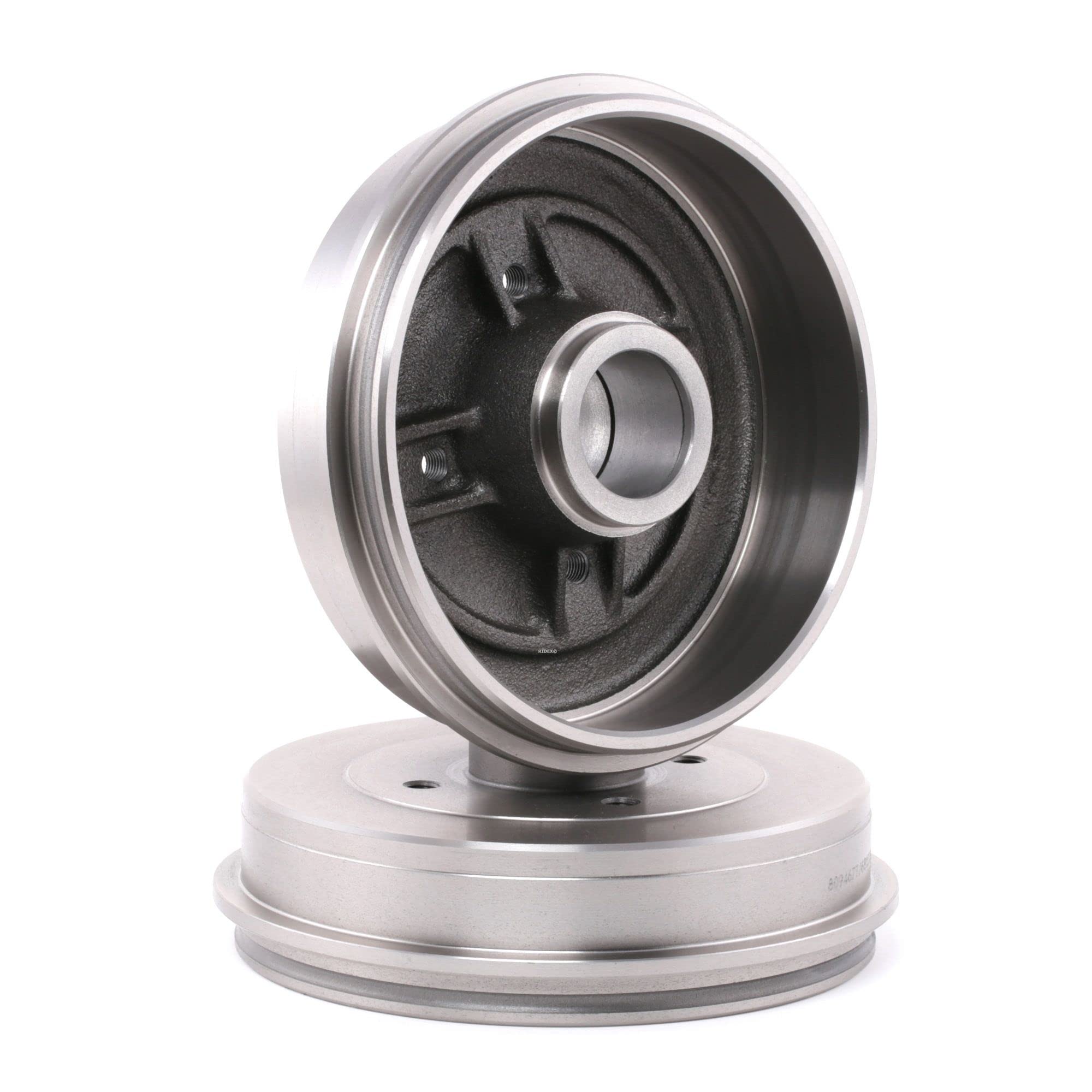 RIDEX 2x Tambour de frein Ø203mm, Arrière Compatible avec RENAULT Clio 2 3/5 portes BB, CB, BB0/1/2, CB0/1/2 432026617R 432022546R 770818346