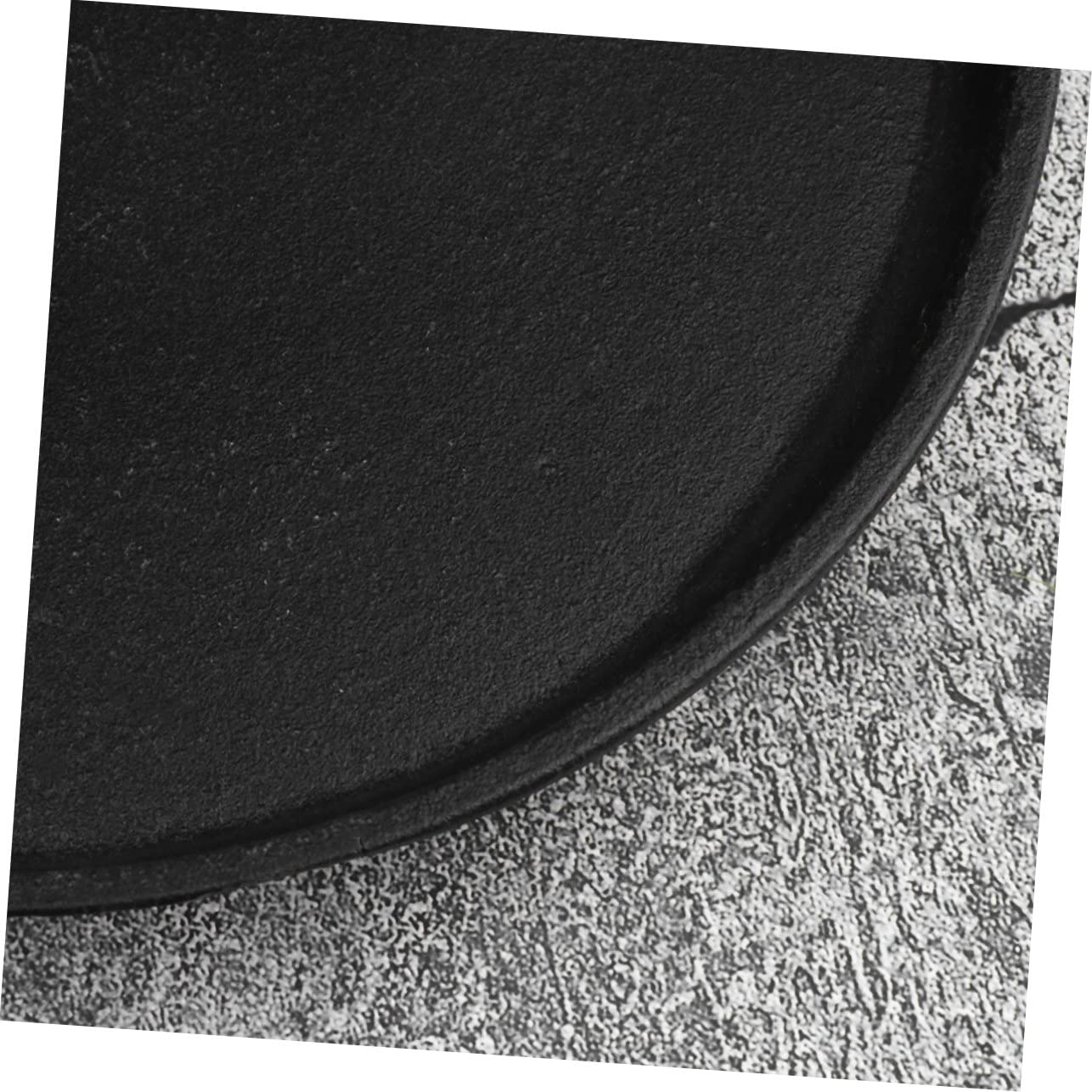 BESTonZON Runde Bratblech Grillplatte Teppanyaki Backform Antihaft Metallbackform Grillschale Bbq-schale Rindersteakplatte Für Spanische Und Japanische Küche Braten Rösten Schmutzabweisend l