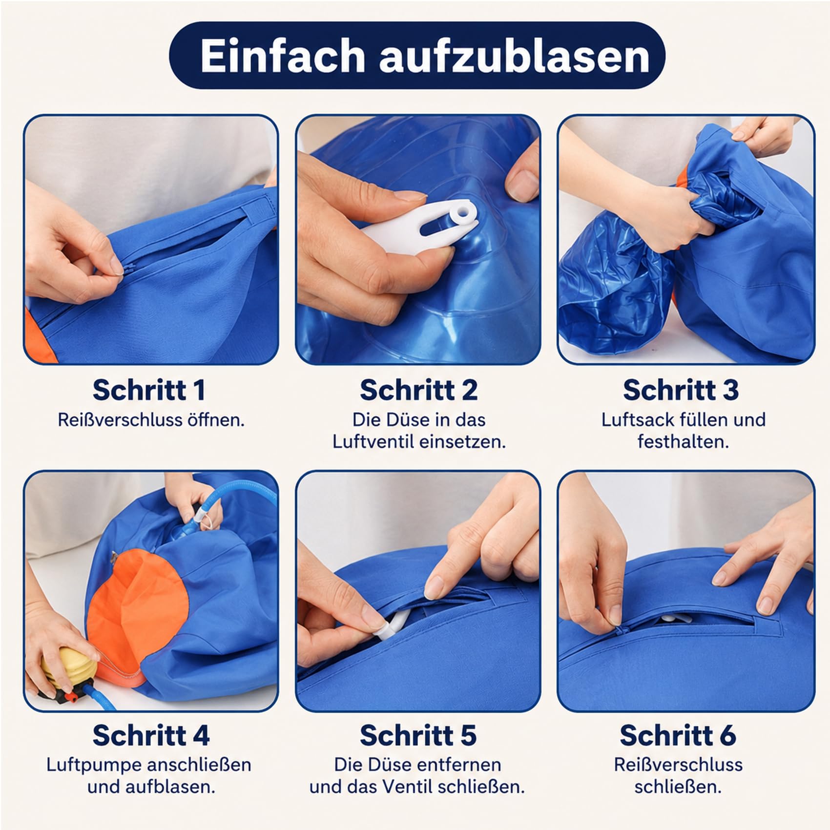 DZ'HUE Giant Herding Ball for Dogs, Ball für Hunde,Kau und kratzfestes Hundespielzeug mit Handschlaufe, Strapazierfähiges, reißfestes Spielzeug für Training, Übungen und Spiel (M)