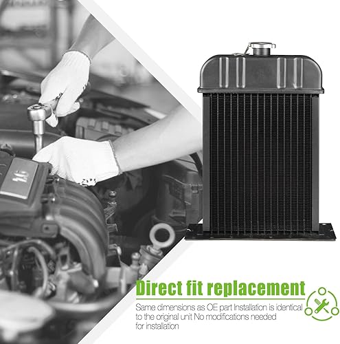 Vista 179 de SCITOO Reemplazo completo del radiador de aluminio para 1993-1998 para Toyota para T100 2.7L 3.0L 3.4L 2090 Radiador