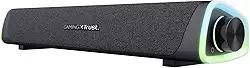 Soundbar Trust GXT 620 Axon com Iluminação RGB - Áudio Imersivo e Estilo Moderno!