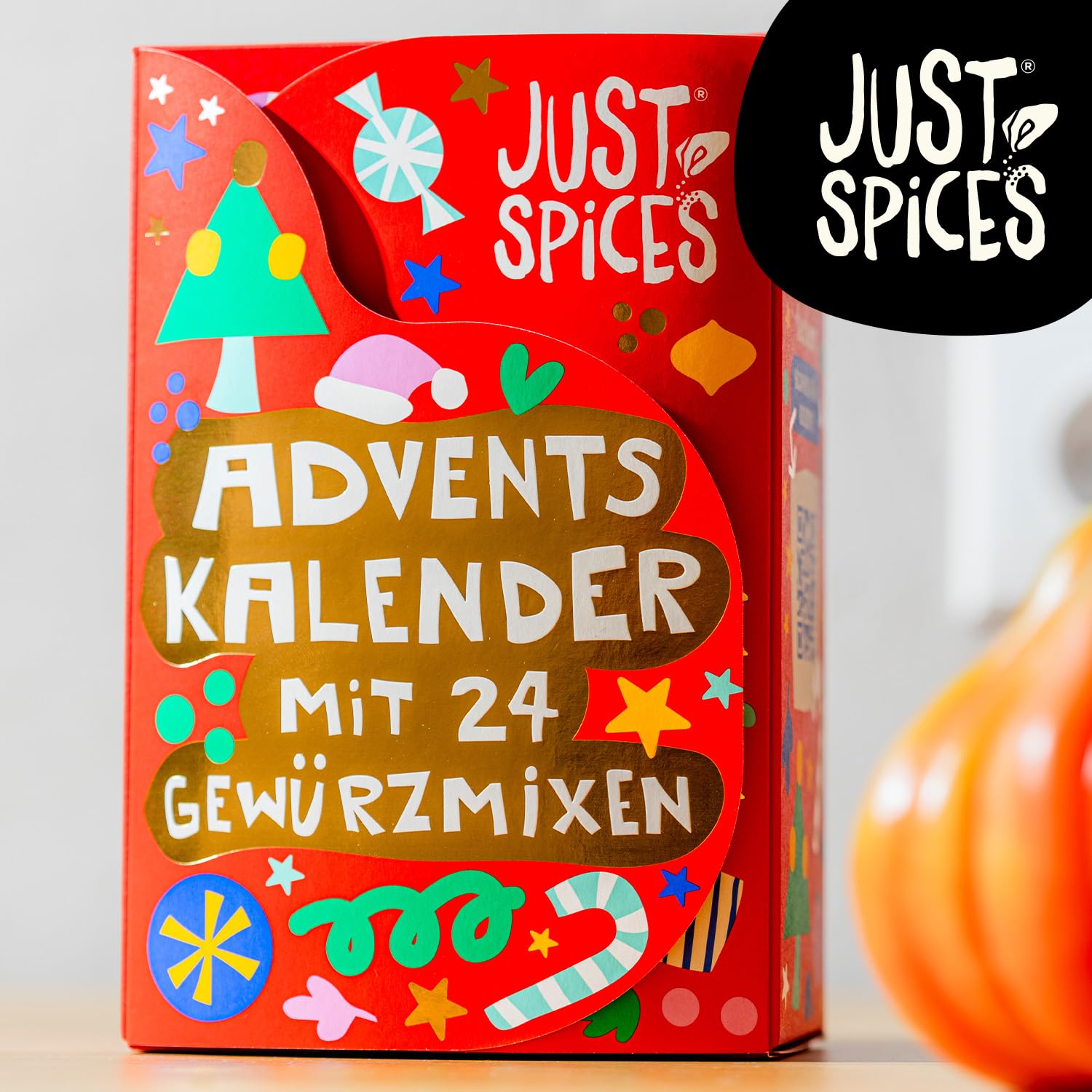Just Spices Kleiner Gewürz Adventskalender 2025 24 Gewürzmixe Probierformat Rezepte Dezember