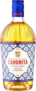 Canonita Aperitivo de Naranjas (1x 0,75l) – Einzigartiger Orangen-Likör aus Mallorca mit 18 % vol. Alkohol