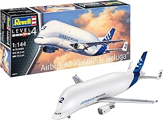 Revell 03817 Airbus A300-600ST Beluga 1:144 Scale Unbuilt/Unpainted Plastic Model Kit