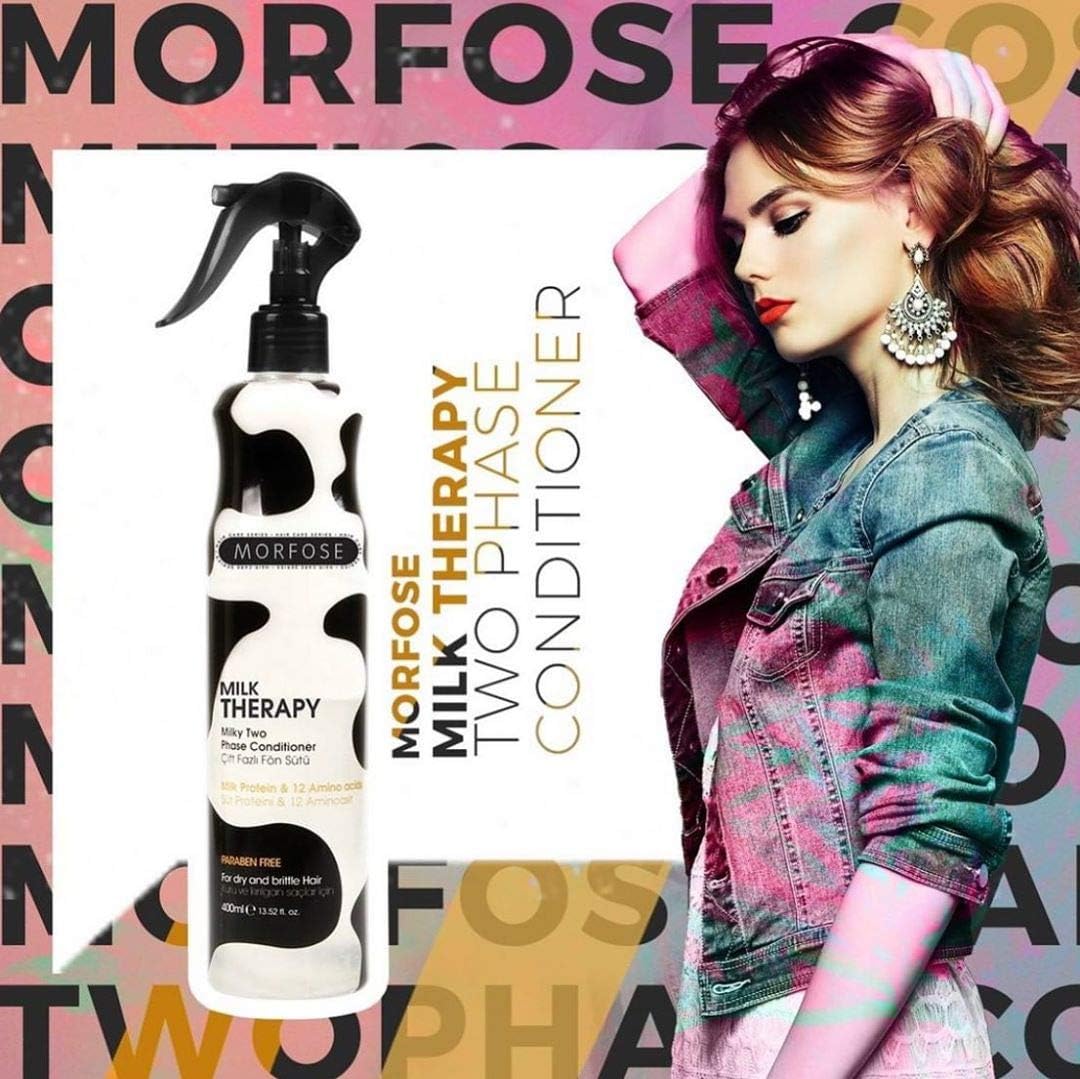 Morfose Milk Therapy Balsamo 2 fasi, 3 x 400 ml