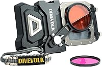 Vista 1 de DIVEVOLK SeaTouch 4 MAX Plus Kit de filtro para iPhone 12/12 Pro/12 Pro Max/13/13 Pro/13 Pro Max/14/14 Pro/14 Pro Max/15/15 Pro/16Pro/16Pro Max