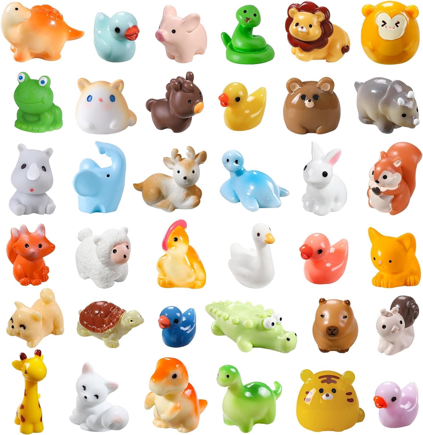 Weco Zinnfiguren-Set – 6 Metall-Tierminiaturen Für Rollenspiel, Deko & Sammeln