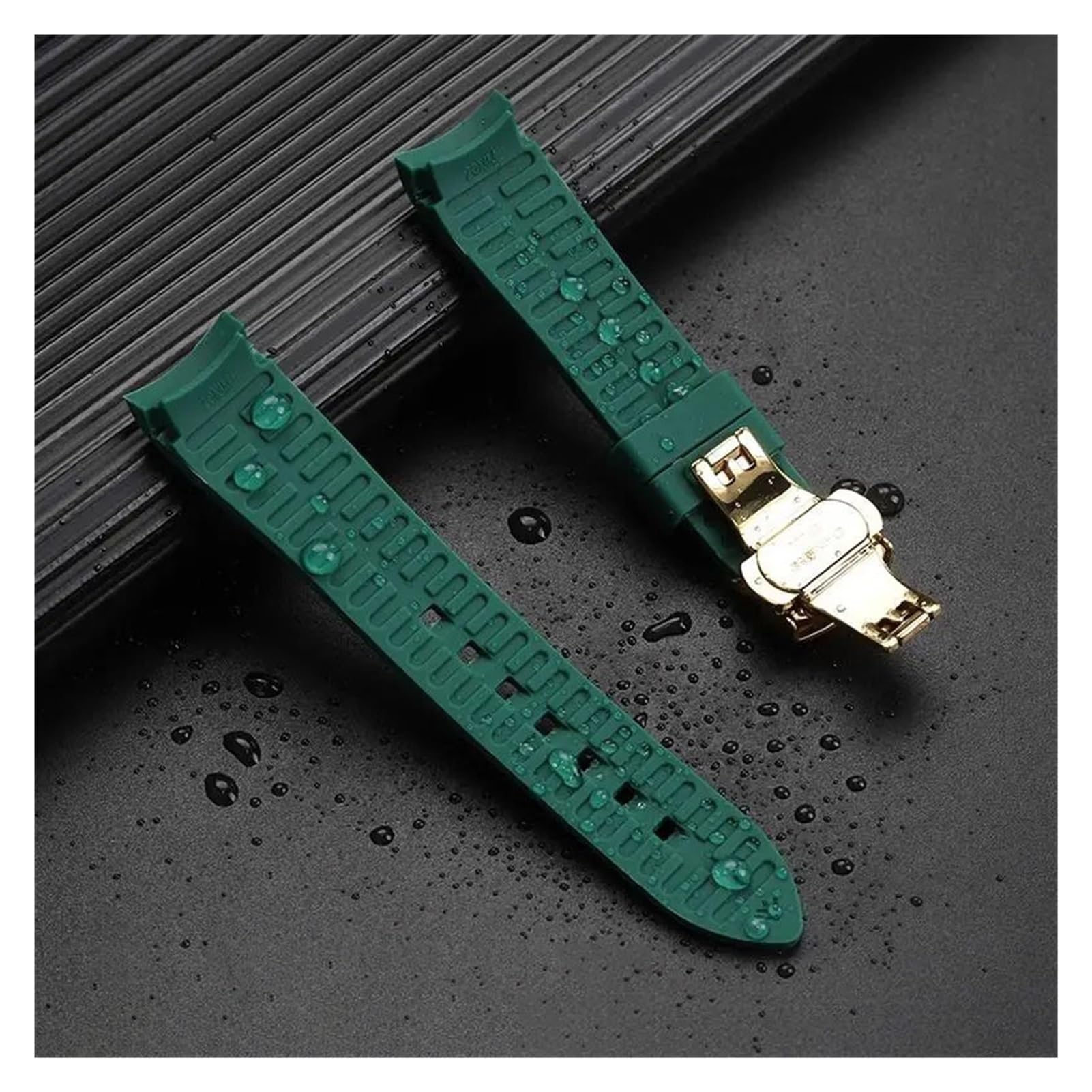 Generico Cinturino for orologio universale in silicone curvo compatibile con la serie GC Little Bee Dive YA136320/22 YA101202 cinturino 20 22 23 mm cintura impermeabile
