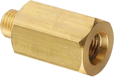 NOSHOK 1150 Series Brass Sintered Pressure Snubber with Grade D Disc, 1/2